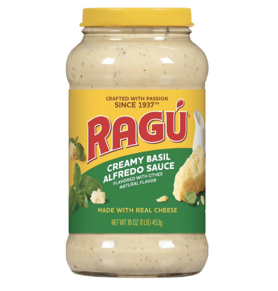 Creamy Basil Alfredo Pasta Sauce RAG